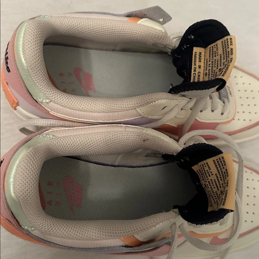 Nike Women’s Air Force 1 Shadow Orange Chalk Pink Glaze CI0919-111 Shoe Size 8.5 - Picture 9 of 15